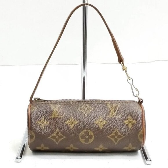 Louis Vuitton LV Accessories Mini Pouch Papillon Brown Monogram Vintage - Picture 1 of 7